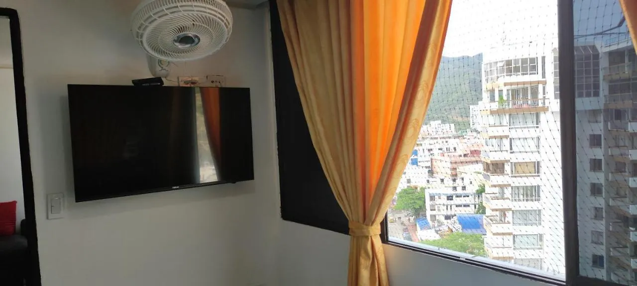 דירה סנטה מרתה Beachfront Condo Beautiful Flat קולומביה