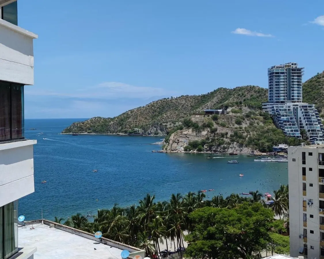 סנטה מרתה Beachfront Condo Beautiful Flat דירה סנטה מרתה